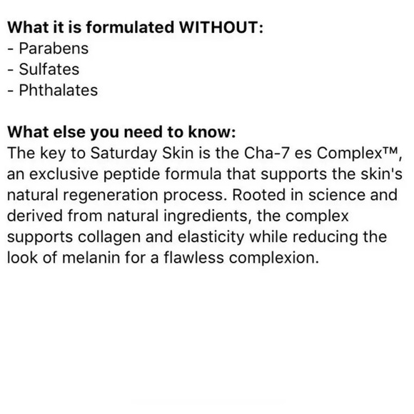 SATURDAY SKIN Wide Awake Brightening
Eye Cream w/ CHA 7 COMPLEX 30mL Full-
Size - Picture 5 of 6